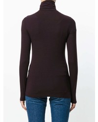 Majestic Filatures Fitted Roll Neck Top