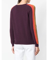 N.Peal Contrast Stripe Sweater