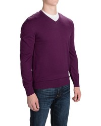 Barbour Cotton Cashmere Sweater V Neck