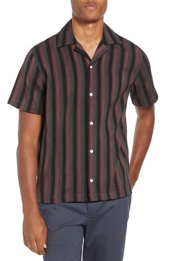 Saturdays Nyc Canty Frequency Camp Shirt, $175 | Nordstrom | Lookastic