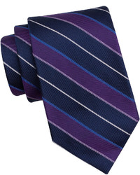 Collection Collection By Michl Strahan Striped Silk Tie