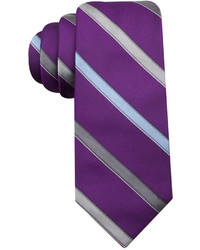 Ryan Seacrest Distinction Valley Stripe Slim Tie Only At Macys