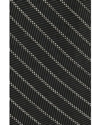 Wrk Stripe Wool Cotton Tie