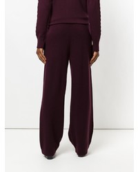 Barrie Wide Leg Knitted Trousers