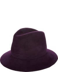 Lola Hats Rabbit Felt Hat Purple