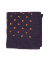 Bonobos Dot Wool Pocket Square