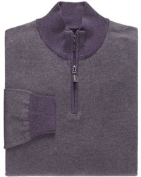 Factory Store Cotton Half Zip Sweater