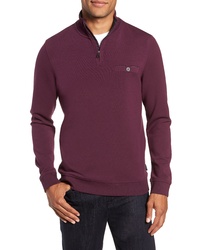 Ted Baker London Fit Half Zip Pullover