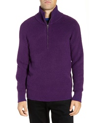 French Connection Regular Fit Mock Neck Sweater