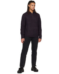 Vince Purple Mlange Sweater