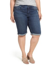 Denim Bermuda Shorts