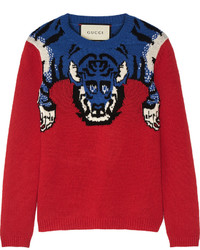 Embellished Wool Sweater
