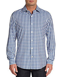 Gingham Long Sleeve Shirt Outfits For Men (500+ ideas & outfits ...