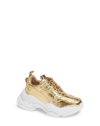 Gold Athletic Shoes