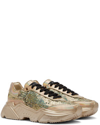 Dolce & Gabbana Gold Daymaster Sneakers