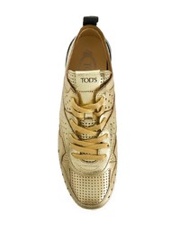 Tod's Low Top Perforated Sneakers
