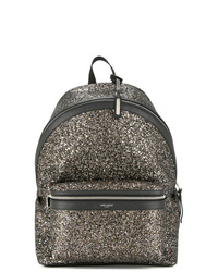 Saint Laurent Glitter Embellished Backpack