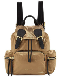 Burberry Prorsum Medium Rucksack Satin Backpack