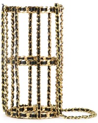 Chanel Vintage Chain Cage Shoulder Bag