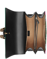 Gucci Dionysus Medium Jacquard Top Handle Satchel Bag