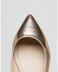Asos Lacey Wide Fit Pointed Ballet Flats