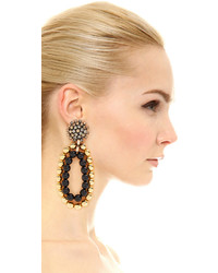 Marni Clip On Earrings With Strass