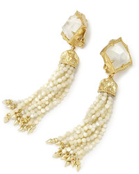 Kendra Scott Misha Tassel Earrings In 14k Gold Plate