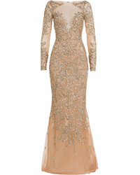 Murad Zuhair Embellished Floor Length Gown