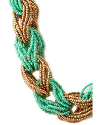 Forever 21 Contrast Braid Necklace