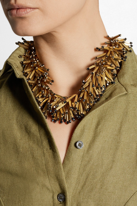 j crew fireburst necklace