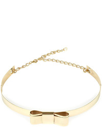 Dolce & Gabbana Golden Metal Bow Belt