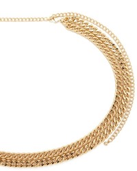 Forever 21 Layered Curb Chain Belt