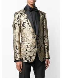 Dolce & Gabbana Jacquard Button Blazer