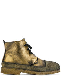 Rocco P. Metallic Lace Up Boots