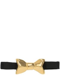 Cor Sine Labe Doli Gold Ceramic Bow Tie