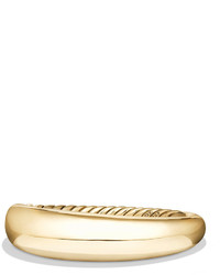 David Yurman 17mm Large Pure Form Bracelet In 18k Gold