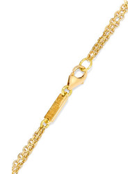 Suzanne Kalan 18 Karat Gold Diamond And Turquoise Bracelet