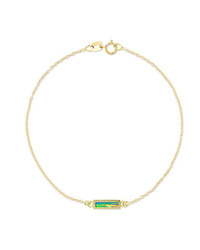 Jennifer Meyer 18 Karat Gold Opal Bracelet