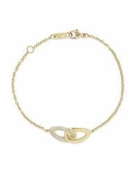 Ippolita 18k Gold Cherish Link Bracelet With Diamonds