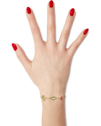 Pippa Small 18kt Gold Bracelet With Tourmaline Stones