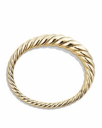 David Yurman 95mm Pure Form Large Cable Bracelet In 18k Gold