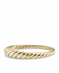 David Yurman 95mm Pure Form Large Cable Bracelet In 18k Gold
