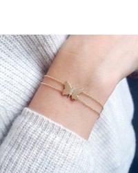 Charm & Chain Alexa Leigh Butterfly Bracelet Or Anklet
