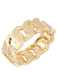 Bundle Monster Bmc Gold Color Metal Braided Link Spring Closure Fashion Bangle Bracelet