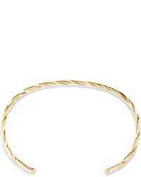 David Yurman Cable Classics 18k Gold Cuff Bracelet