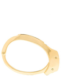 Cast Of Vices Handcuff 14k Gold Plated Bracelet