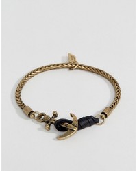 Icon Brand Chain Bracelet In Gold