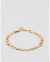 Chained Able Curb Chain Bracelet In Gold