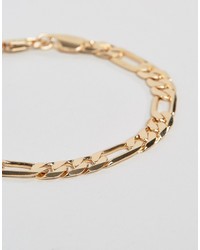 Chained Able Royal Figaro Chain Bracelet In Gold