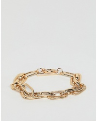 Warehouse Chunky Chain Bracelet In Gold
